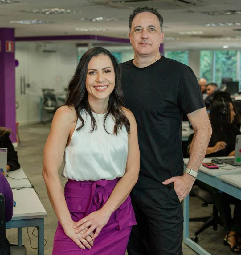 Mônica Hauck e Alê Garcia, fundadores da Sólides