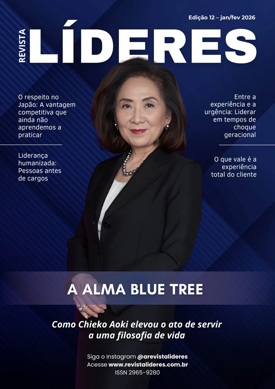 Capa da Revista Líderes — edição 12